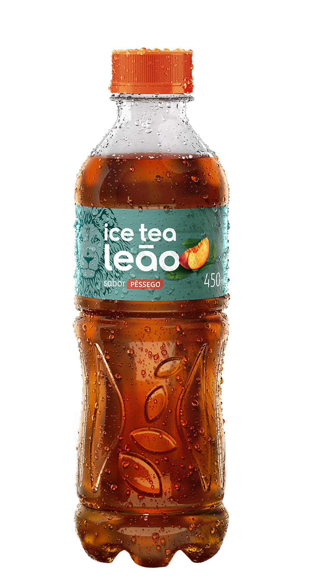 Ice Tea Leão Pêssego